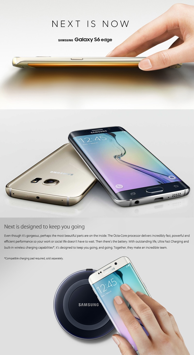 Samsung Galaxy S6 G920F/G920V with 3 GB RAM and 32 GB ROM